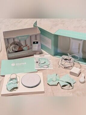 Owlet Smart Sock 2 Baby Monitor - Mint